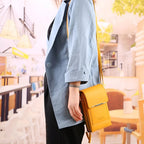 SafeTouch Shoulder Bag – Soft Leather with Anti-Theft Protection