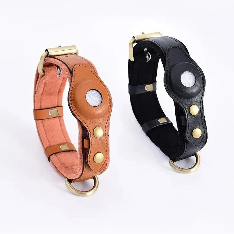SafeTrack - Premium AirTag Dog Collar