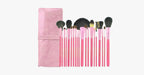 Salmon Makeup Brush Set with 20 Pieces – Complete Your Makeup Set