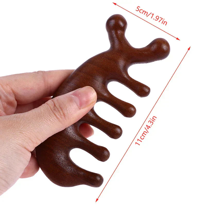 Sandalwood Massage Comb - CalmComb