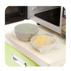 4pcs/set Silicone Wraps - Keep Your Food Fresh Longer!