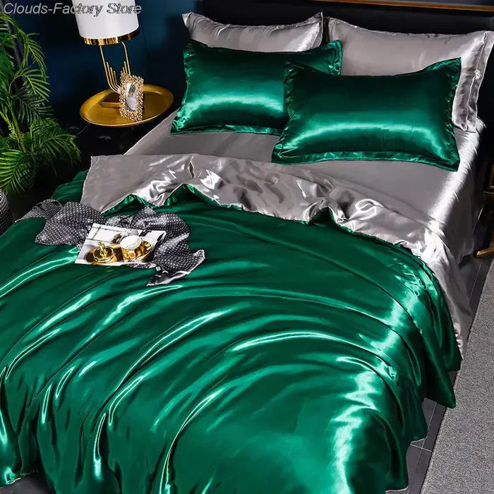 Satin Duvet Cover - Velora