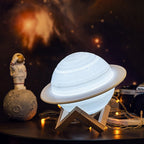 Lamp - SaturnGlow - Planetary Design - Adjustable Lighting