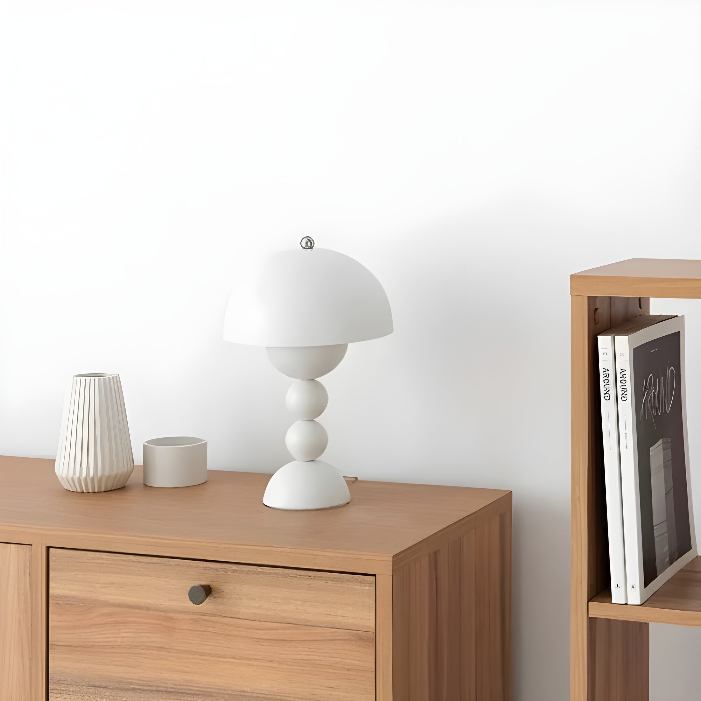 Scandinavian Design Table Lamp - FloraGlow