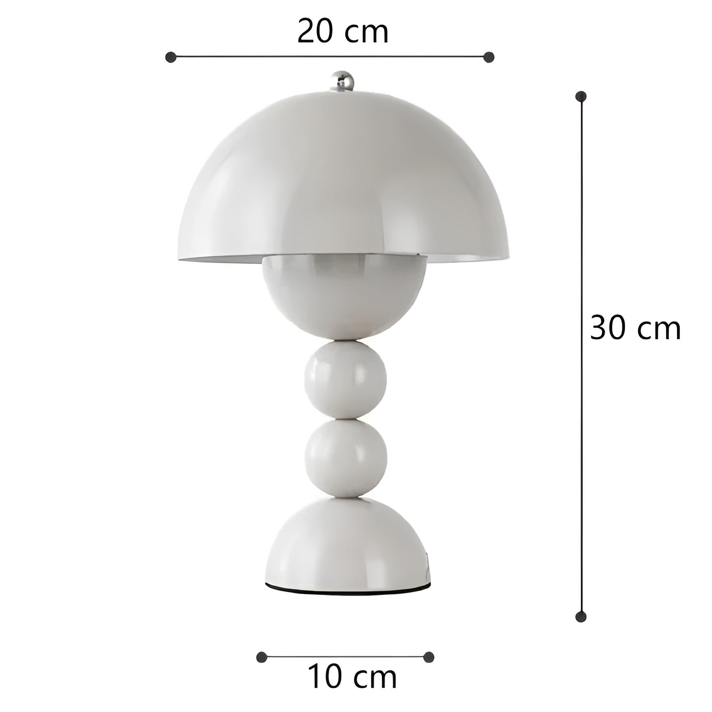 Scandinavian Design Table Lamp - FloraGlow