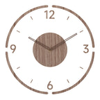 Scandinavian Style Wooden Wall Clock - WoodWave