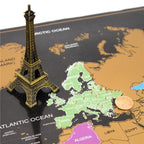 Scratch Off World Map Poster