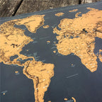 Scratch Off World Map Poster