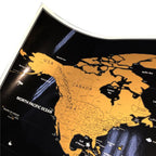 Scratch Off World Map Poster