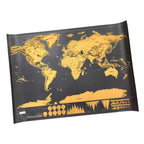 Scratch Off World Map Poster