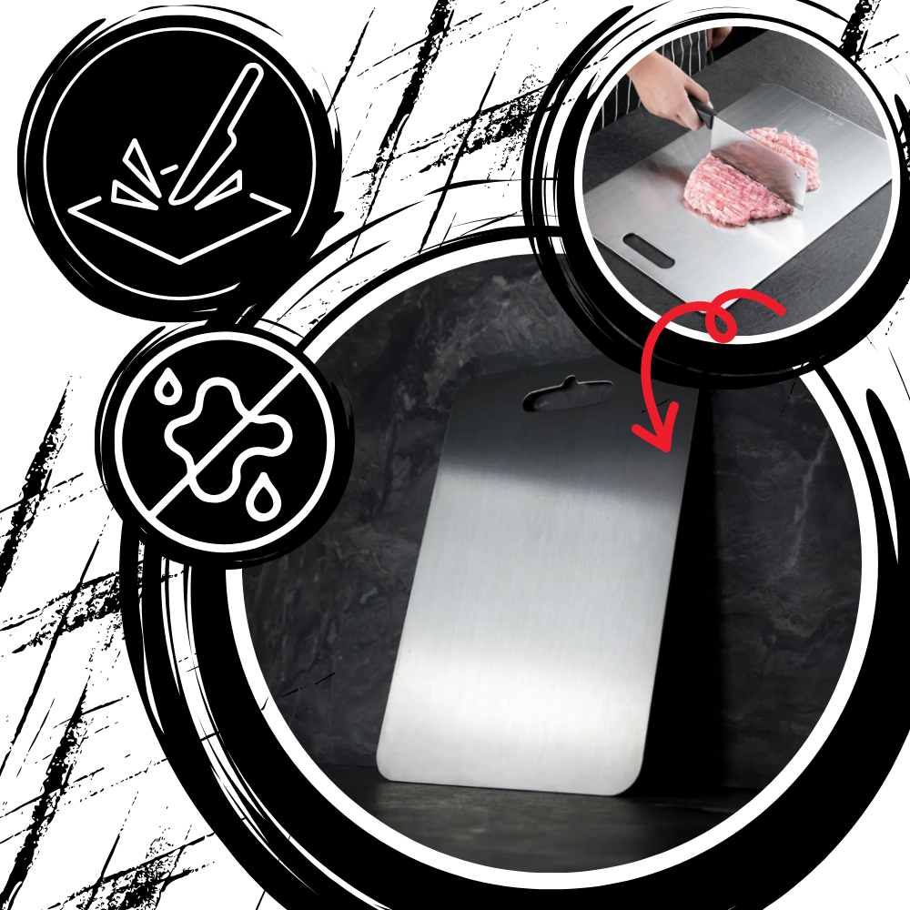 Scratch-resistant Titanium Cutting Board