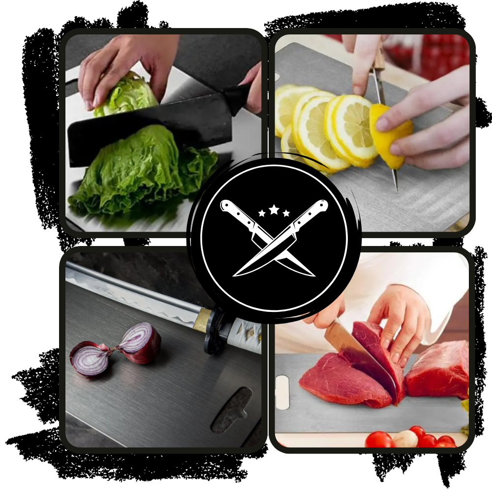 Scratch-resistant Titanium Cutting Board