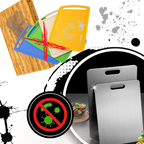 Scratch-resistant Titanium Cutting Board