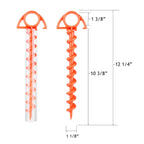Screw Ground Anchors (5 pcs)