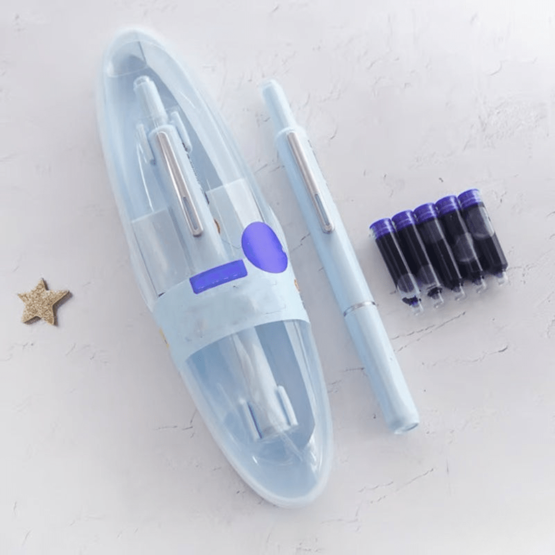 Scriptura Luxury Retractable Fountain Pen | Elegant fountain pen with smooth ink flow and timeless design