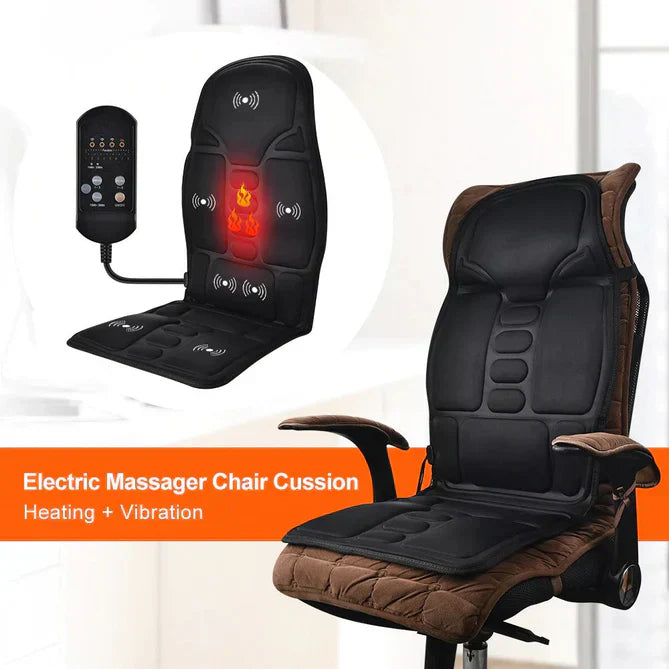 The Premium Massage Chair With Heated Back and Neck Pillow