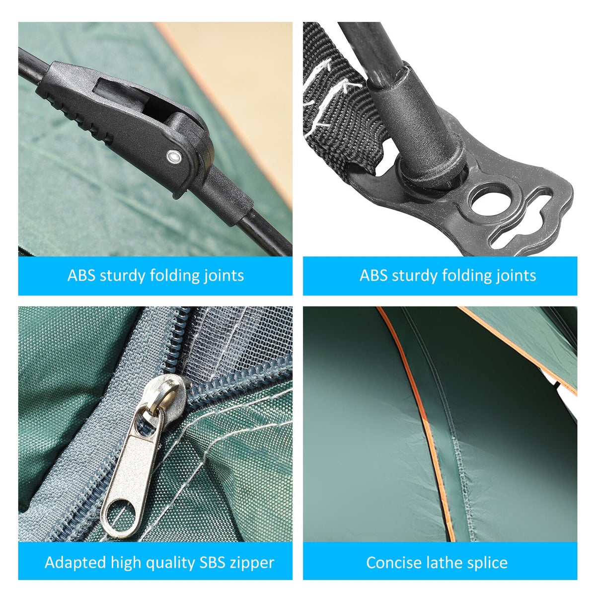 Instant Pop-Up Camping Tent with Quick Setup