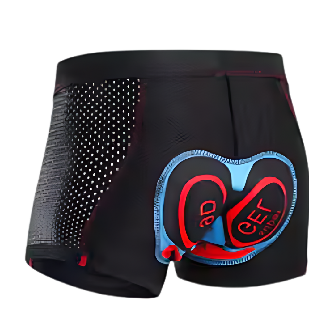 Short cycling shorts with integrated padding, ultra comfortable and seamless!