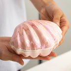 Clam Shell Ceramic Jewelry Storage