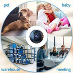 Magnetic Mini Wi-Fi Security Camera with 1080p HD, Night Vision and Motion Detection