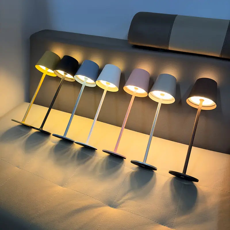 LED Table Lamp – Wireless, Touch Control & Dimmable Light