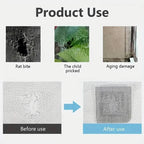 Self-adhesive window screen tape net repair patch