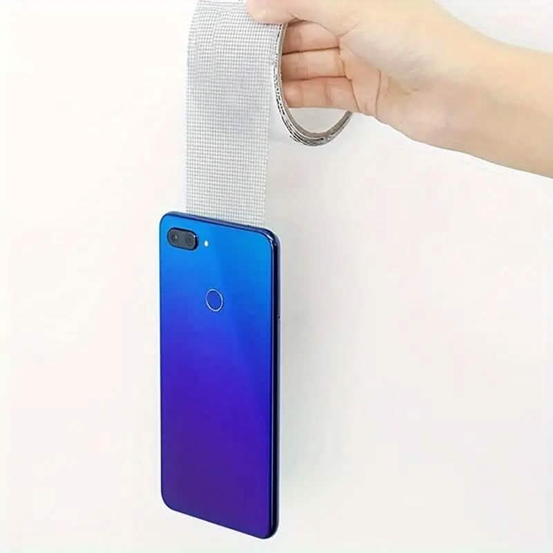 Self-adhesive window screen tape net repair patch