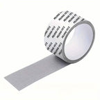 Self-adhesive window screen tape net repair patch
