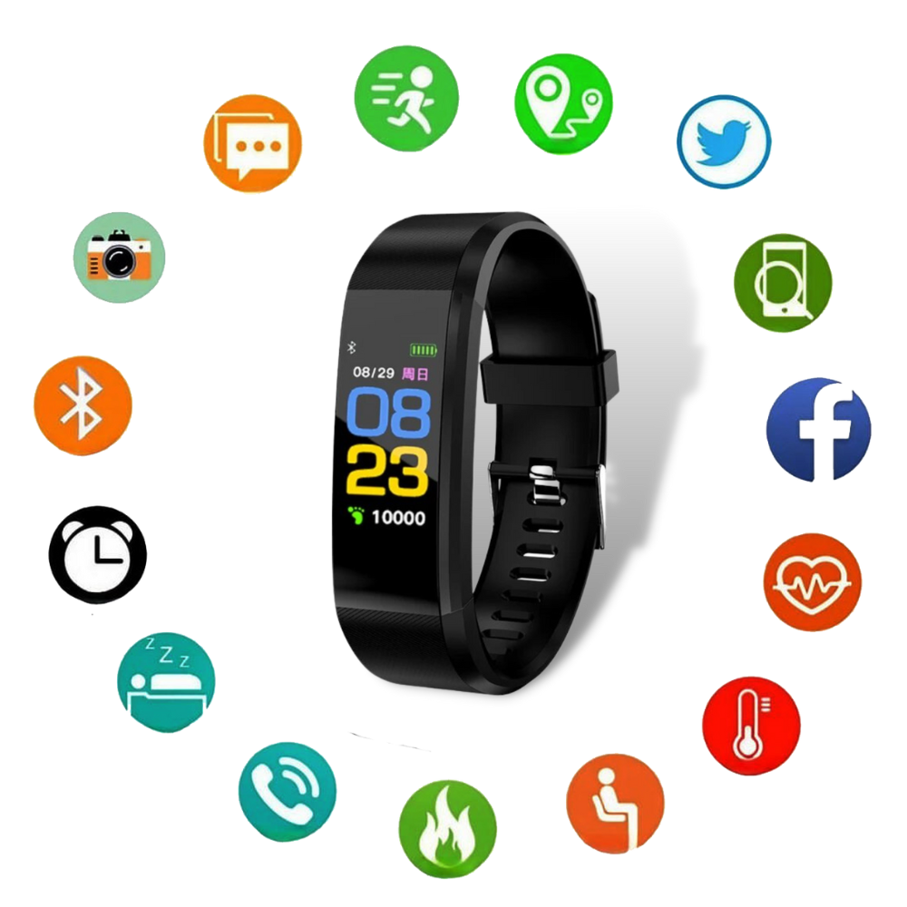 VitaWatch | Senior Smartwatch with Health Monitor and Large LED Screen