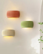 Designer Wall Lamp with Wavy Accent