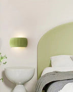 Designer Wall Lamp with Wavy Accent