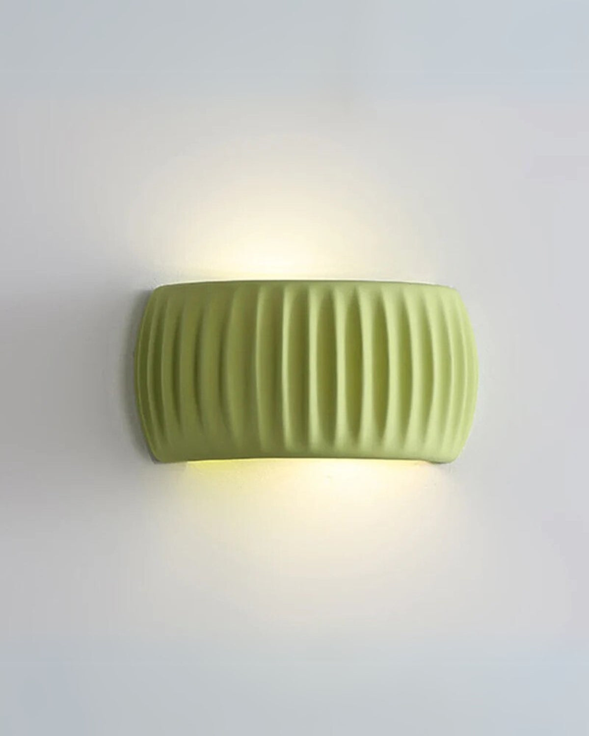 Designer Wall Lamp with Wavy Accent