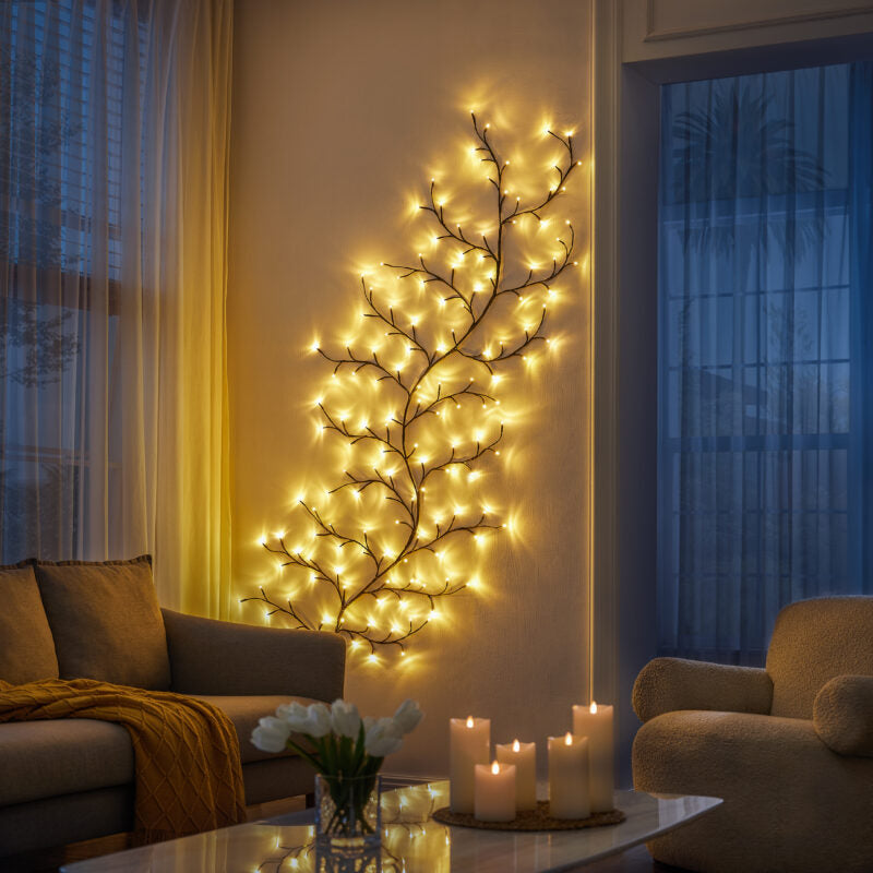Wall Art Vine Light for Relaxing Ambience