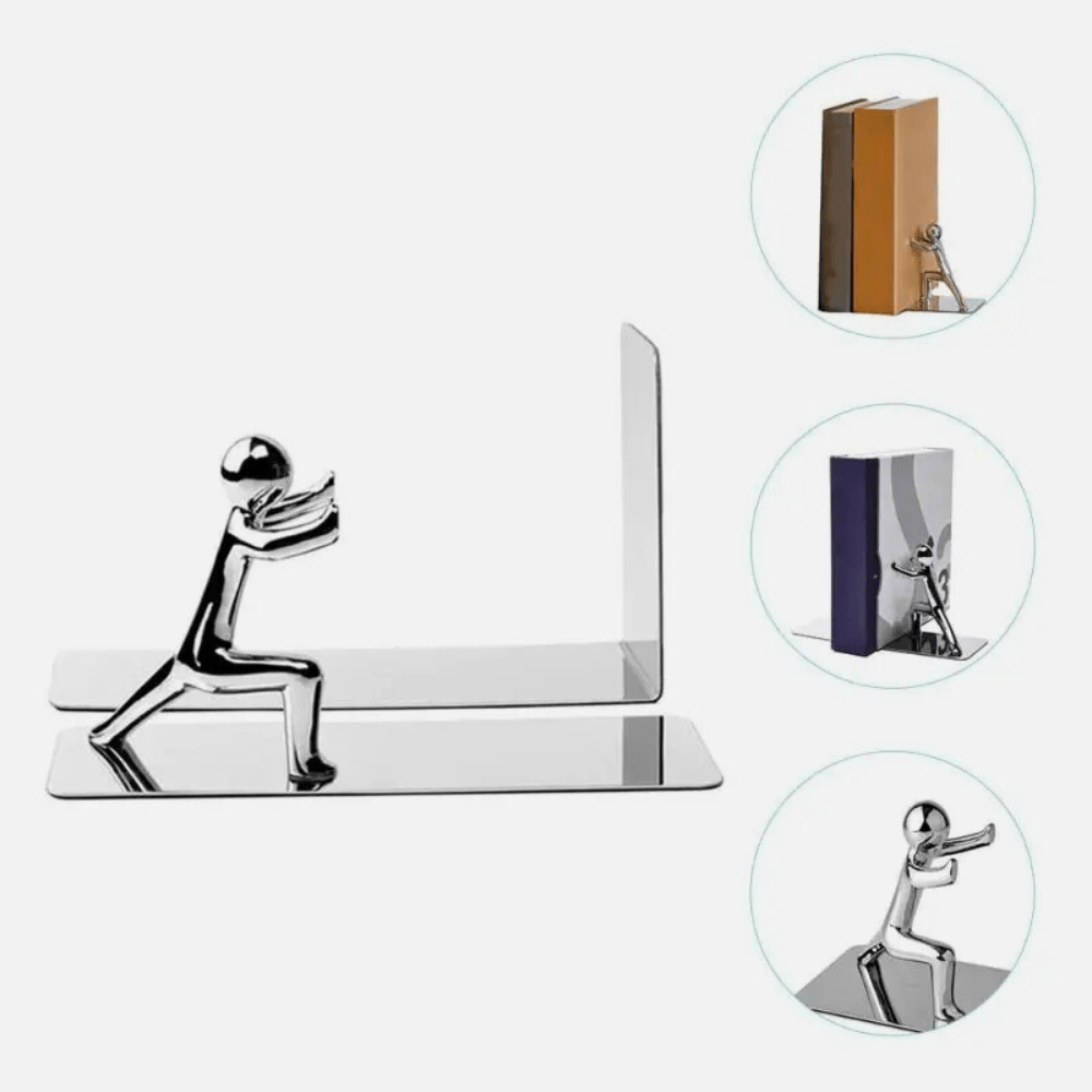 Book support made of metal | Strong man