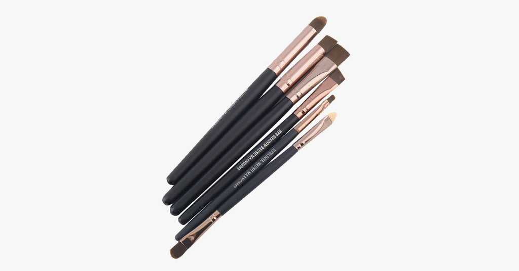 6-piece professional brush set