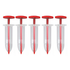 Precision Seed Dispenser, 5-Pack for Even Garden Sowing