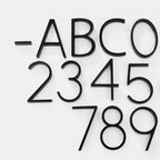 Hannah Black House Numbers