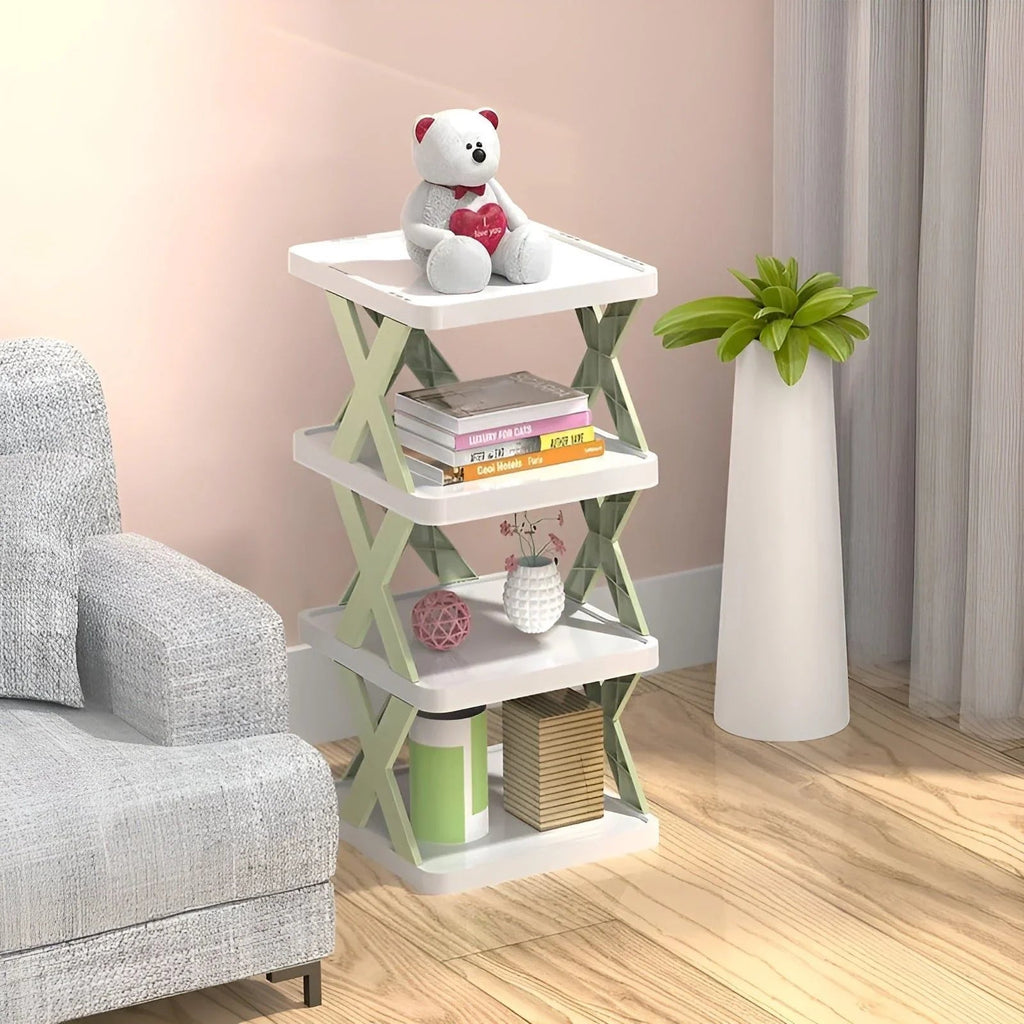 Multifunctional and Foldable Shoe Rack for Space-Saving Storage