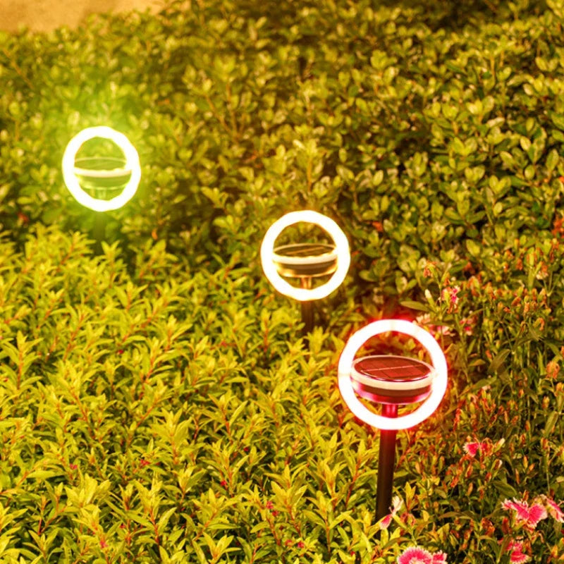 Solar Garden Lights with Color Change – LED Ground Spots for Outdoors and Garden
