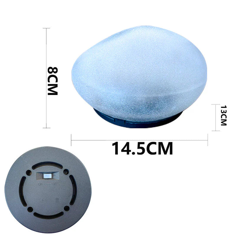Solar Pebble Lights for Outdoor Use