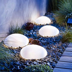 Solar Pebble Lights for Outdoor Use