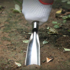 Stainless Steel Weeding Tool and Trowel – Garden Tools with Wooden Handles