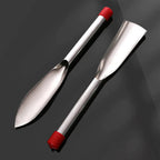 Stainless Steel Weeding Tool and Trowel – Garden Tools with Wooden Handles