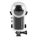 Invisible Waterproof Dive Case for Insta360 X3 - 164 ft Underwater Housing Shell