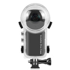 Invisible Waterproof Dive Case for Insta360 X3 - 164 ft Underwater Housing Shell