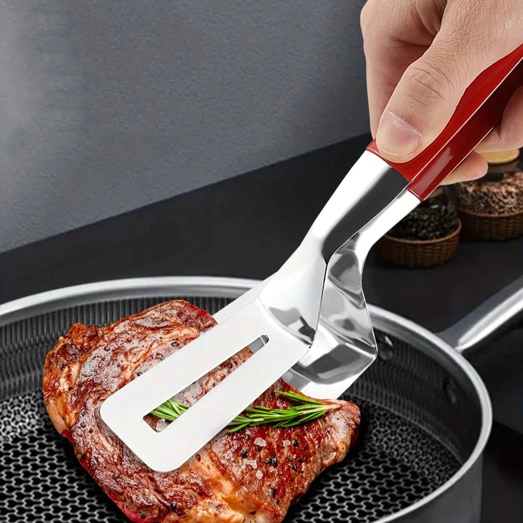 Handle and folding spatula