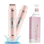 Dual Head Electric Shaver for Women with Trimmer
