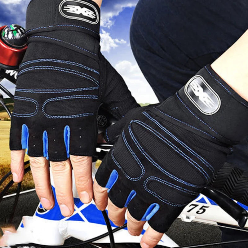 Shock-resistant and Supportive Gym Gloves - FitFlex