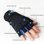 Shock-resistant and Supportive Gym Gloves - FitFlex