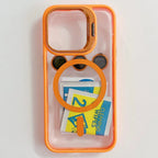 Shockproof Magnetic Phone Case with Glass Lens Guard & Stand – 1+1 FREE